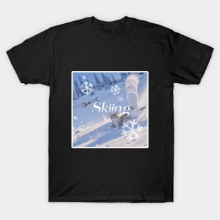 Cat Skiing T-Shirt